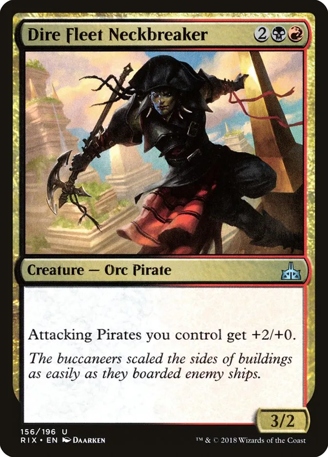 Dire Fleet Neckbreaker Front Face