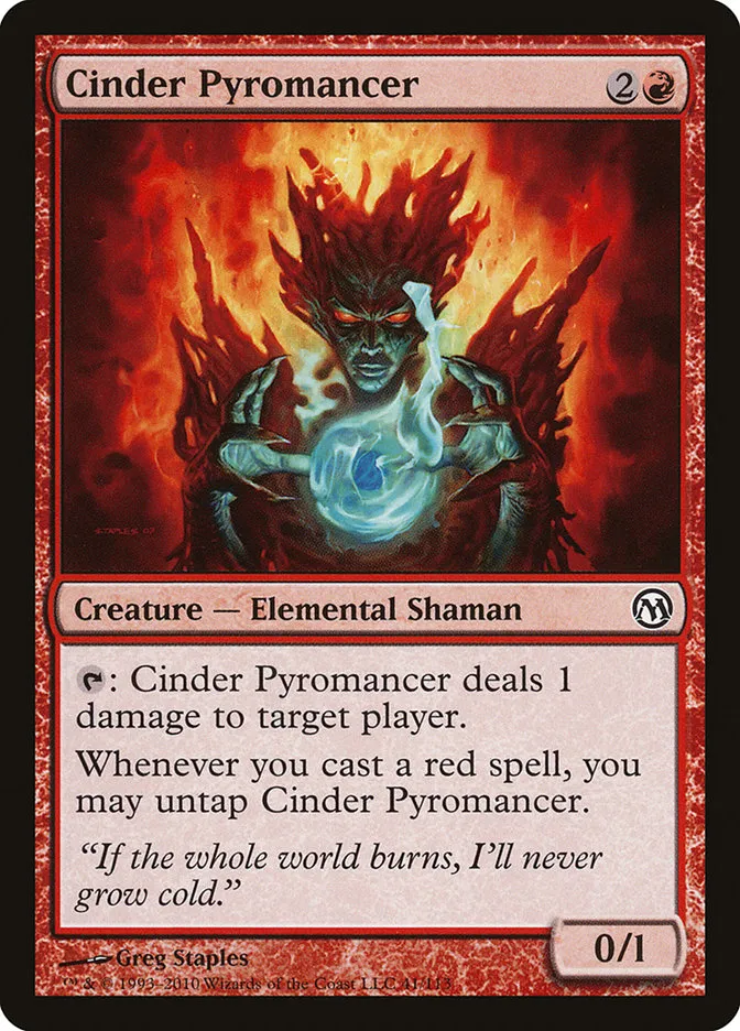 Cinder Pyromancer Front Face