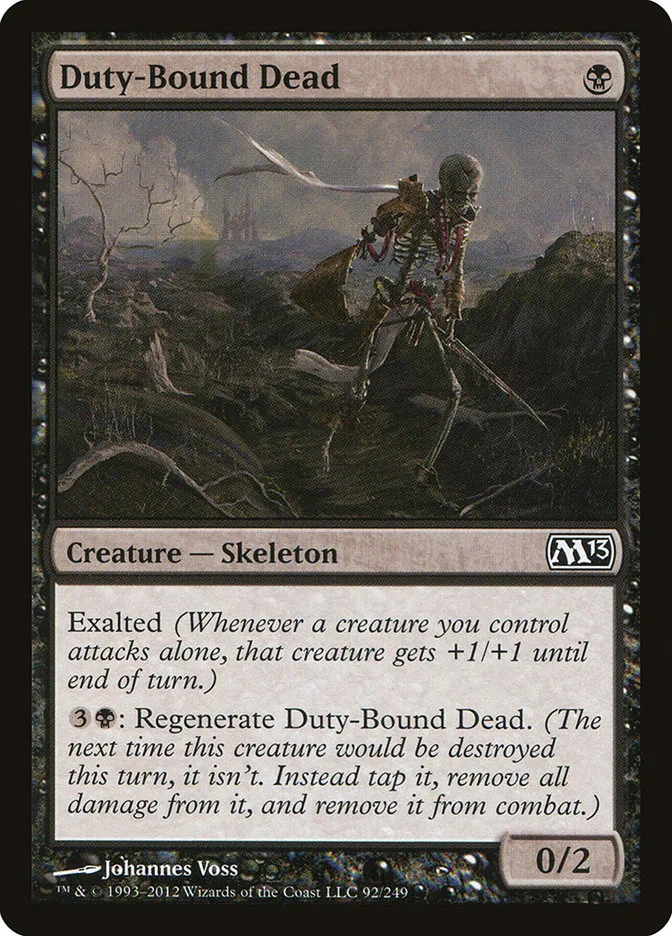 Duty-Bound Dead Front Face