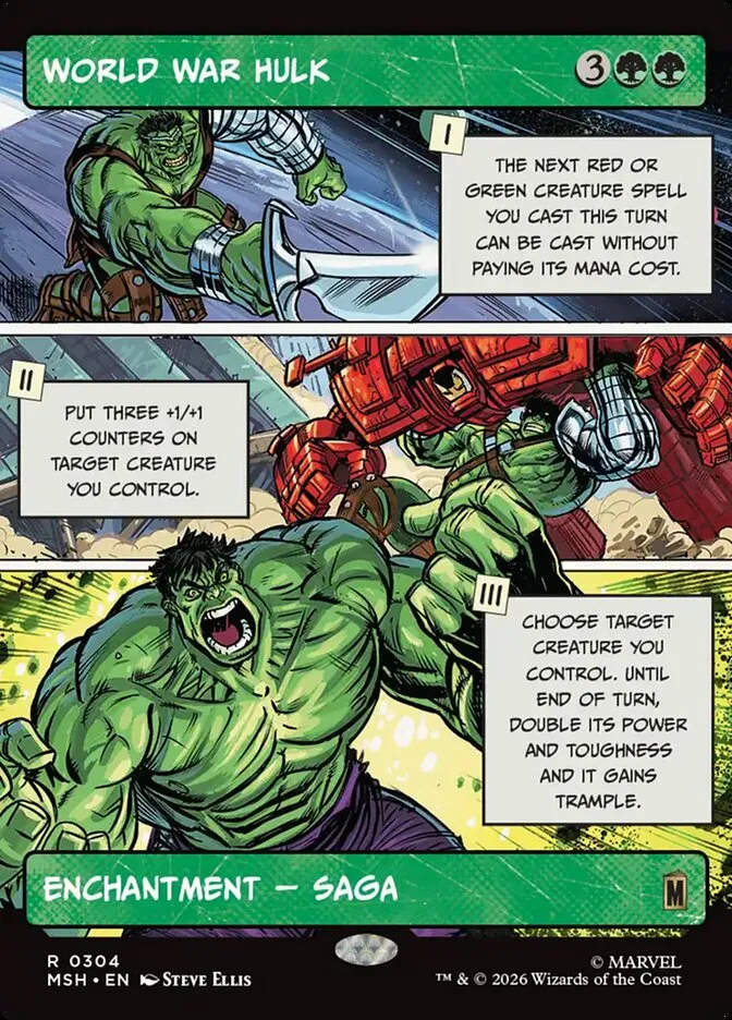 World War Hulk Front Face