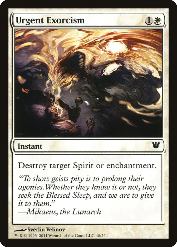 Urgent Exorcism Front Face