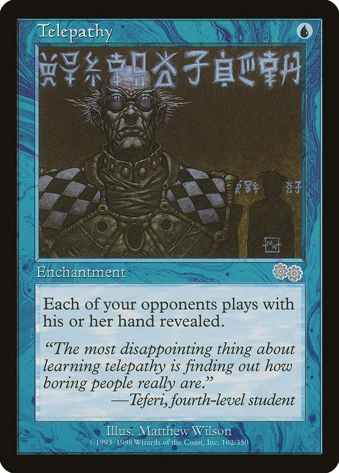Telepathy Front Face