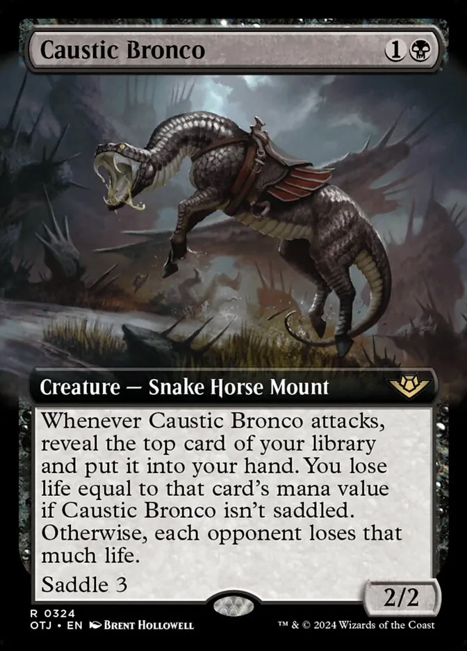 Caustic Bronco Front Face