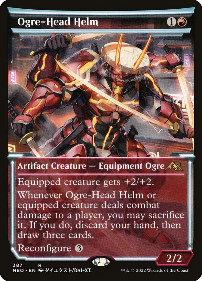 Ogre-Head Helm Front Face