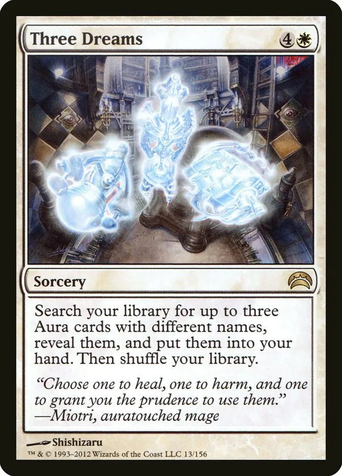 Three Dreams Front Face