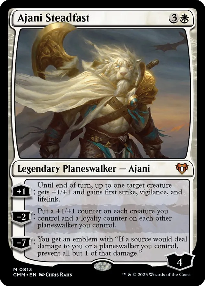 Ajani Steadfast Front Face