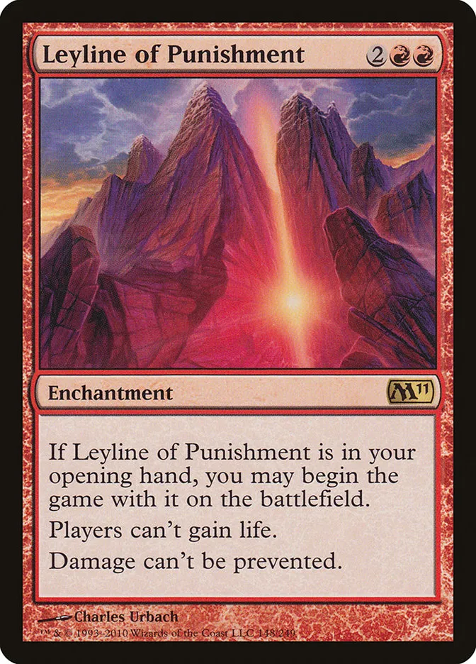 Leyline of Punishment Front Face