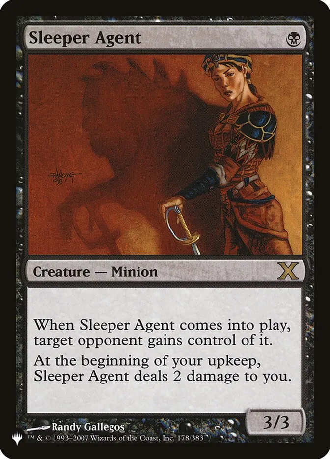 Sleeper Agent Front Face