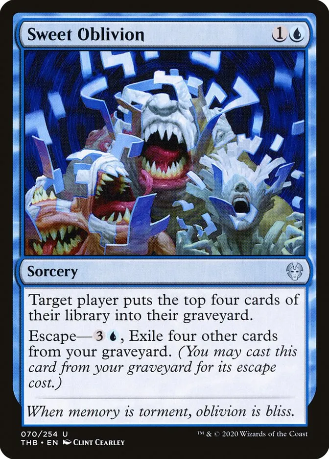 Sweet Oblivion Front Face