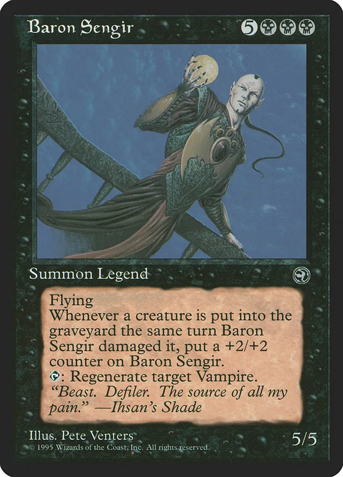 Baron Sengir Front Face