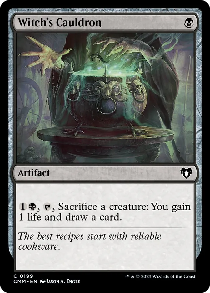 Witch's Cauldron Front Face