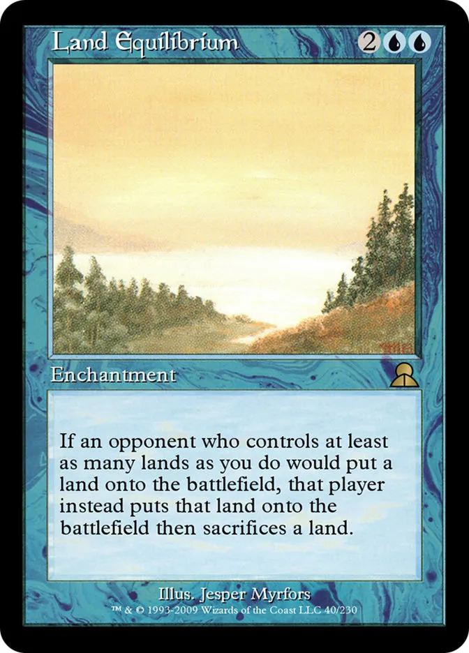 Land Equilibrium Front Face