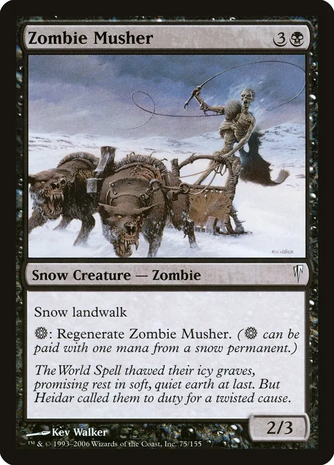 Zombie Musher Front Face
