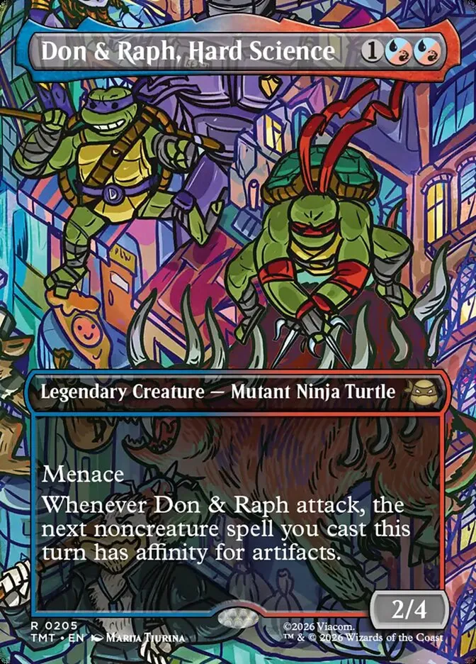 Don & Raph, Hard Science Front Face