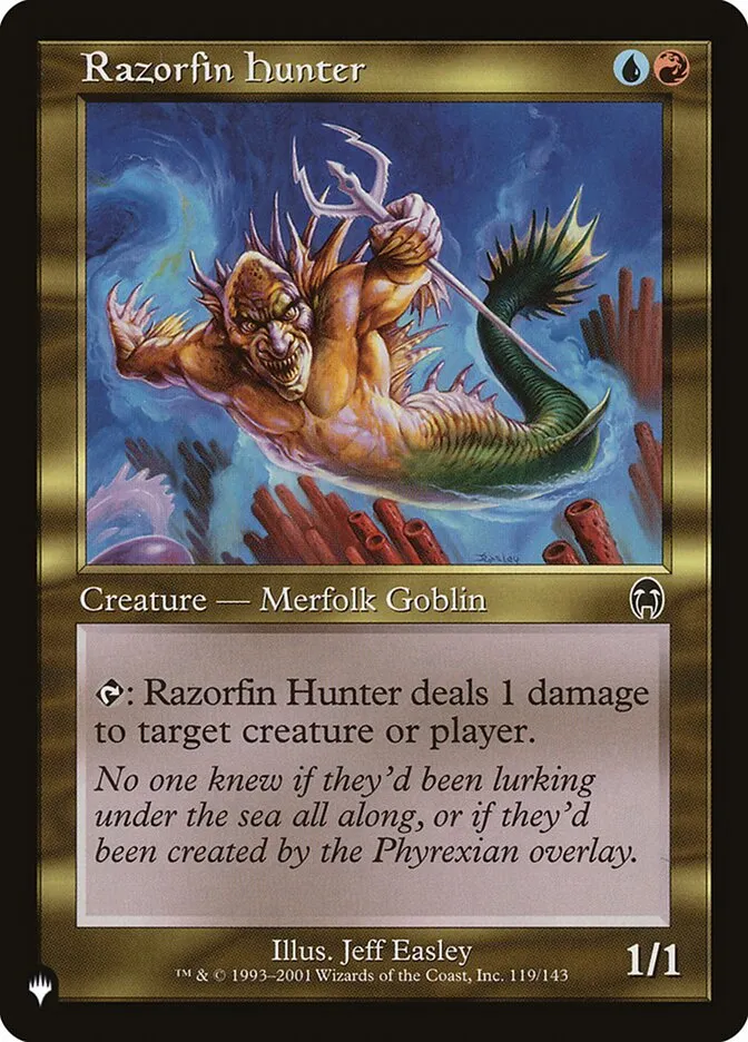 Razorfin Hunter Front Face