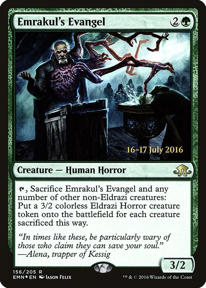 Emrakul's Evangel Front Face