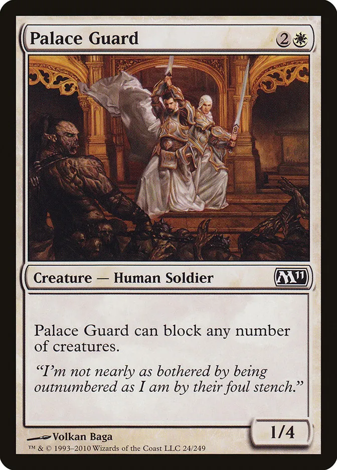 Palace Guard Front Face