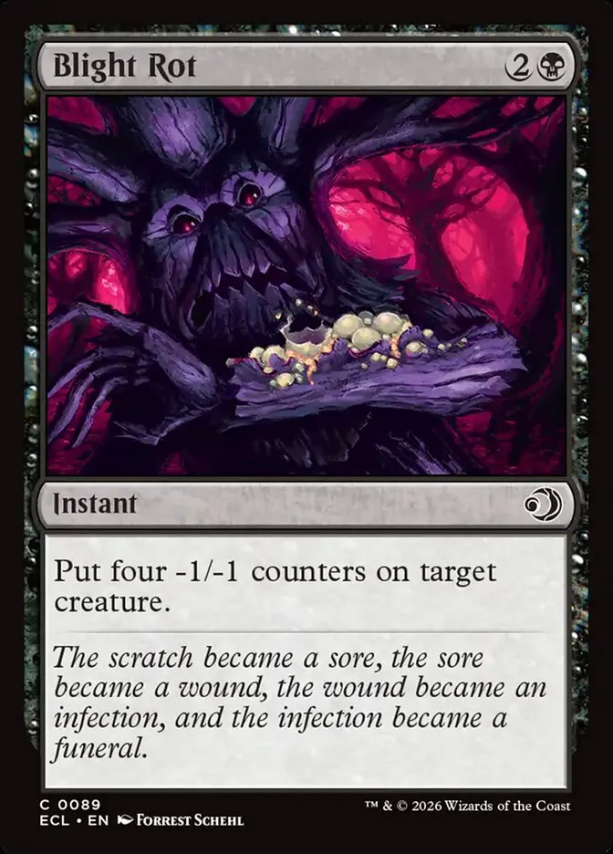 Blight Rot Front Face