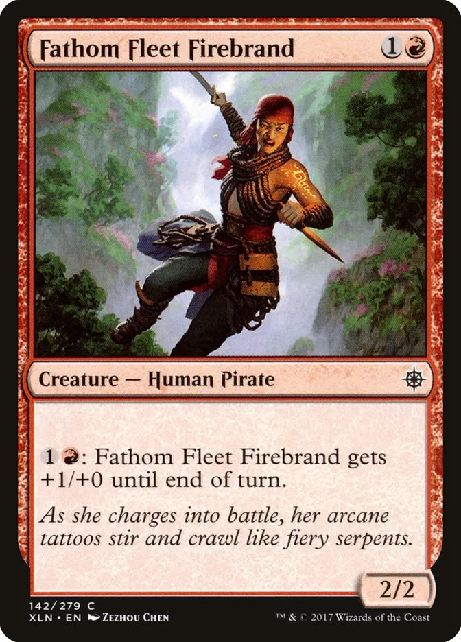 Fathom Fleet Firebrand Front Face