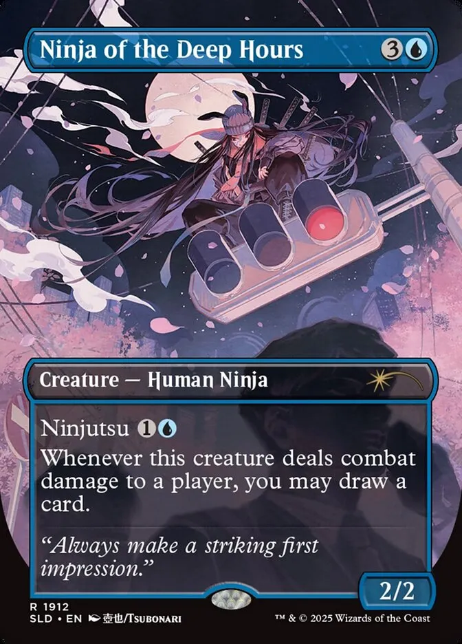 Ninja of the Deep Hours Front Face