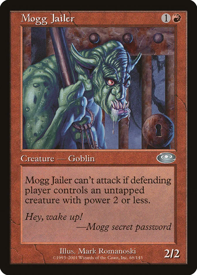 Mogg Jailer Front Face