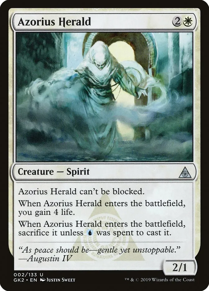 Azorius Herald Front Face