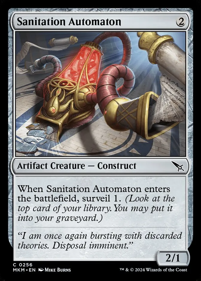 Sanitation Automaton Front Face
