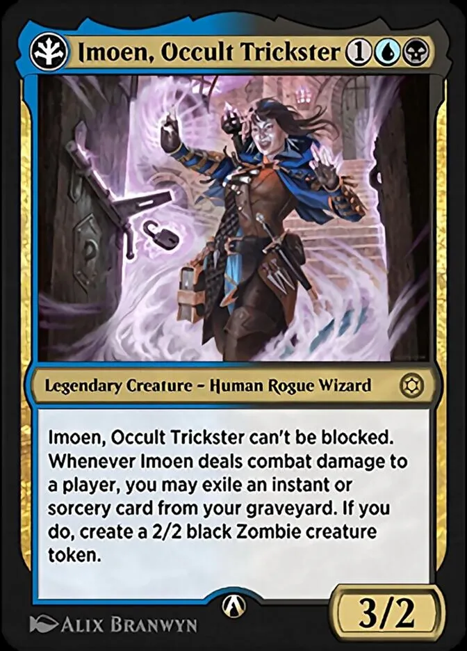 Imoen, Occult Trickster Front Face