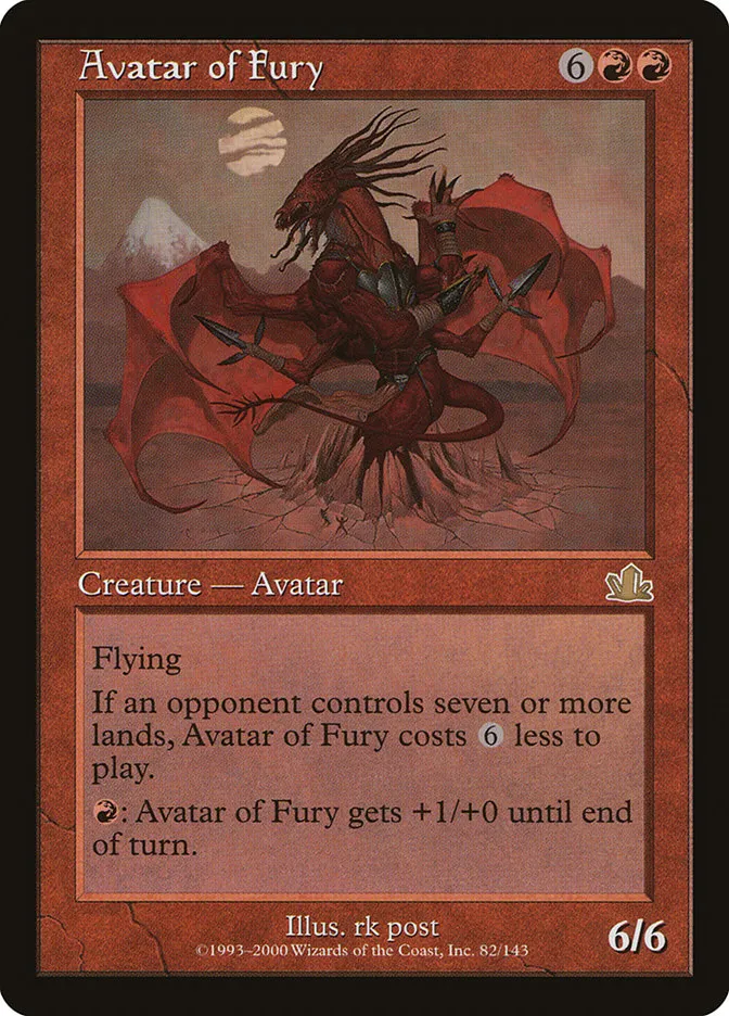 Avatar of Fury Front Face