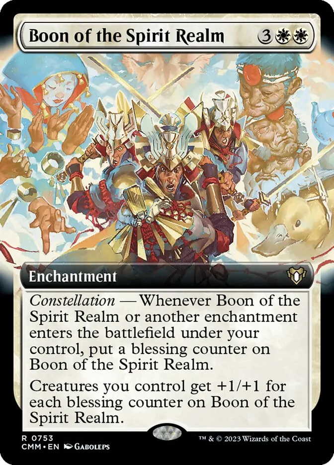 Boon of the Spirit Realm Front Face
