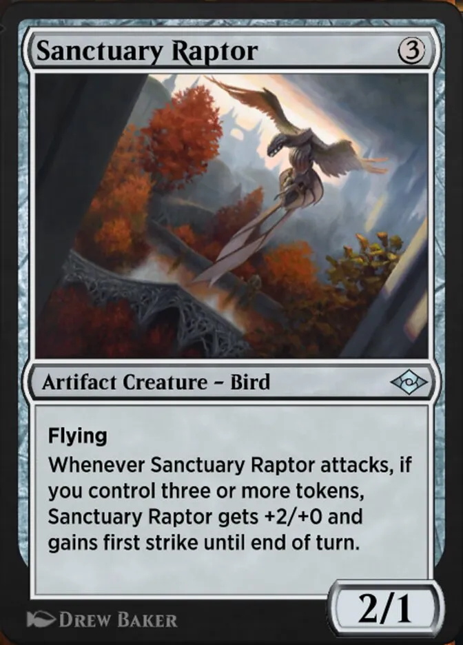 Sanctuary Raptor Front Face