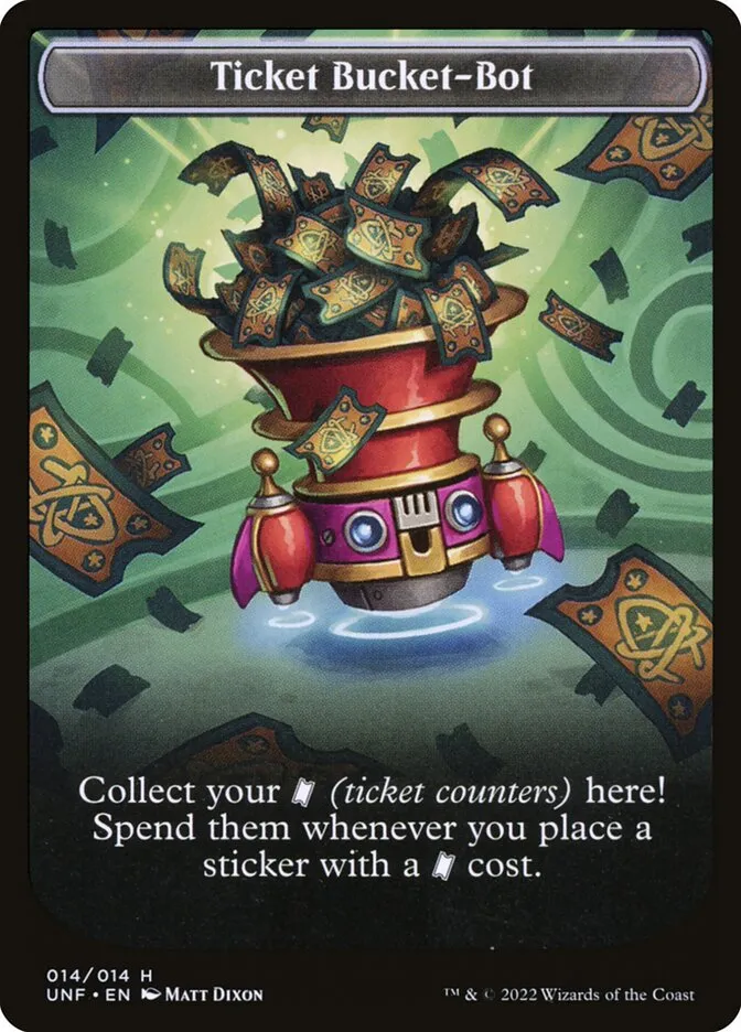 Ticket Bucket-Bot Front Face
