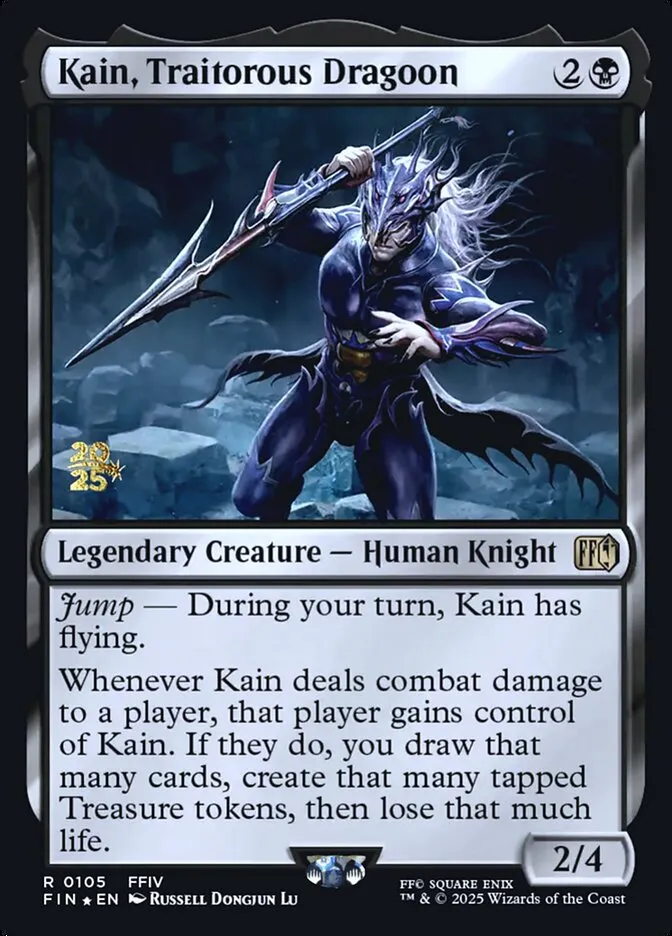 Kain, Traitorous Dragoon Front Face