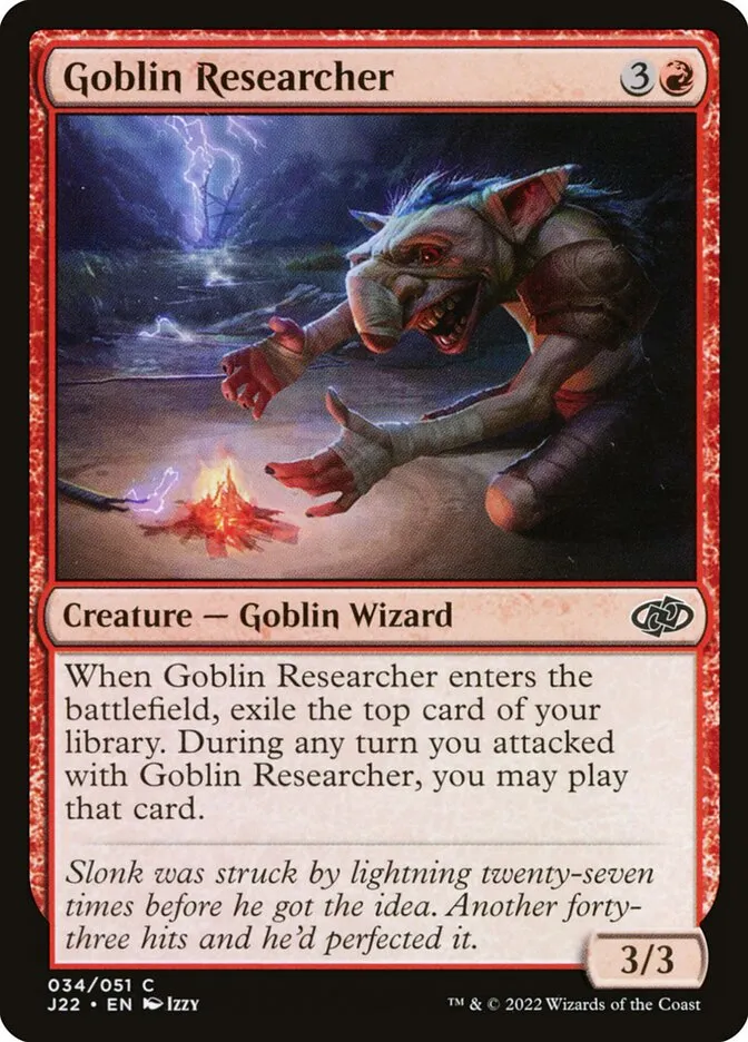Goblin Researcher Front Face