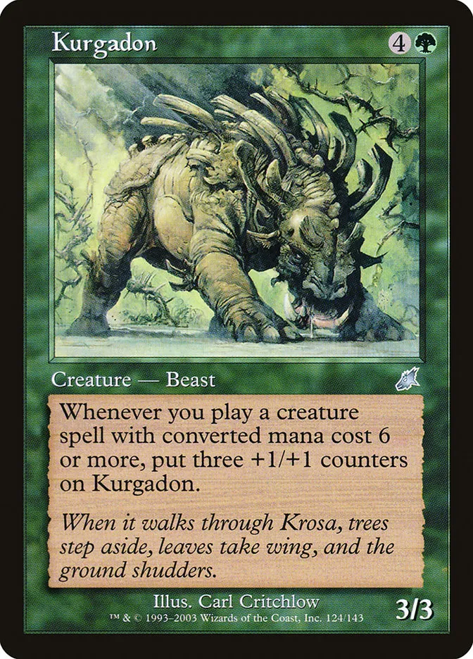 Kurgadon Front Face