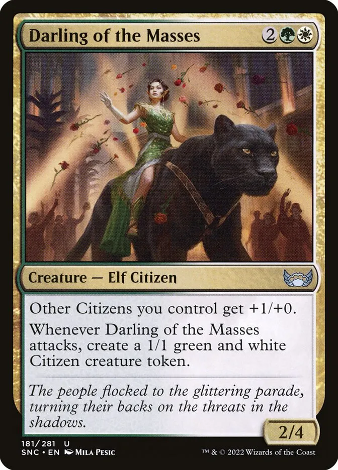 Darling of the Masses Front Face