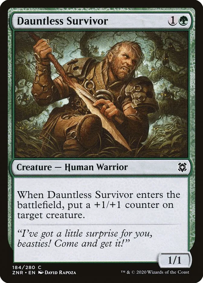 Dauntless Survivor Front Face