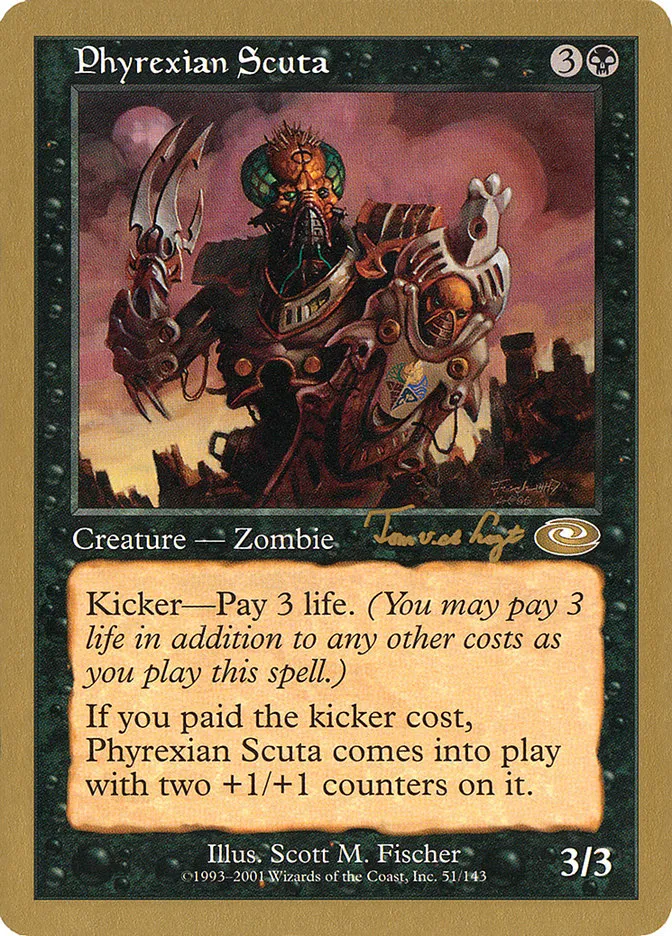 Phyrexian Scuta Front Face