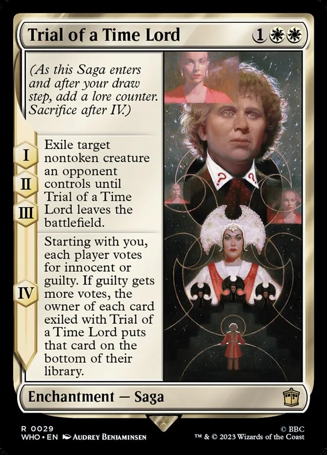 Trial of a Time Lord Front Face
