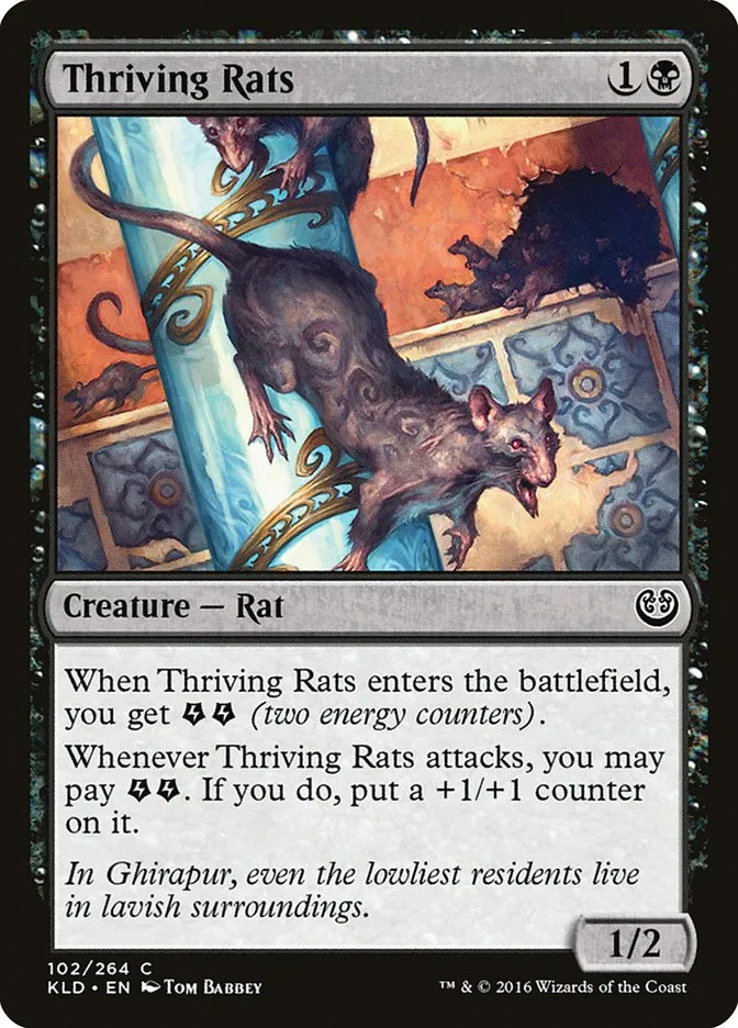 Thriving Rats Front Face