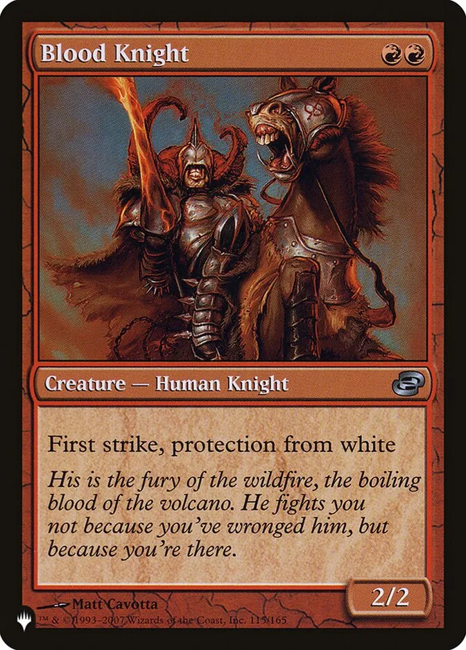 Blood Knight Front Face