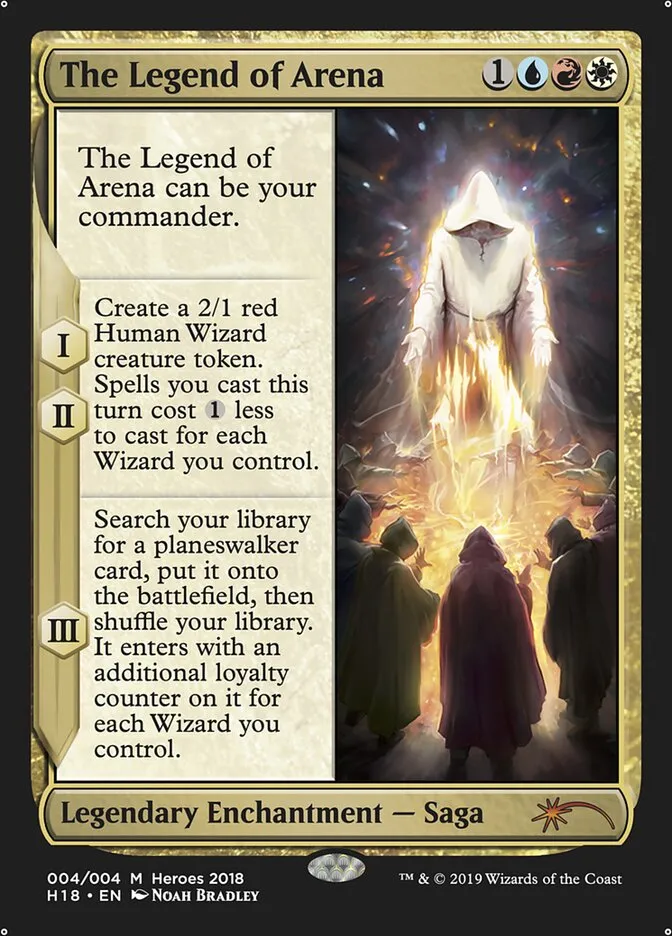 The Legend of Arena Front Face