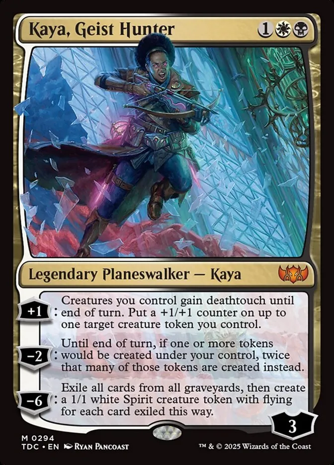 Kaya, Geist Hunter Front Face