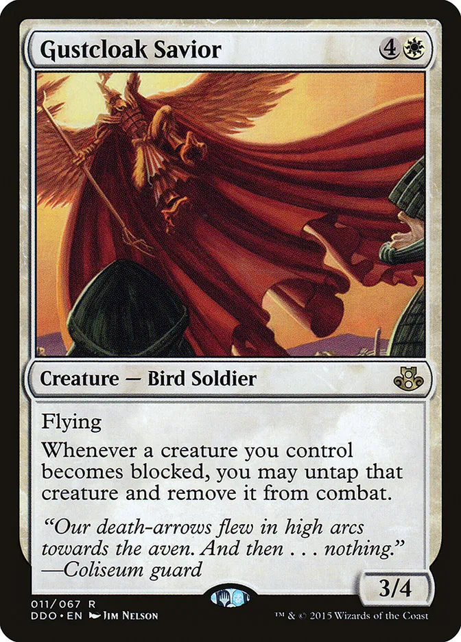 Gustcloak Savior Front Face