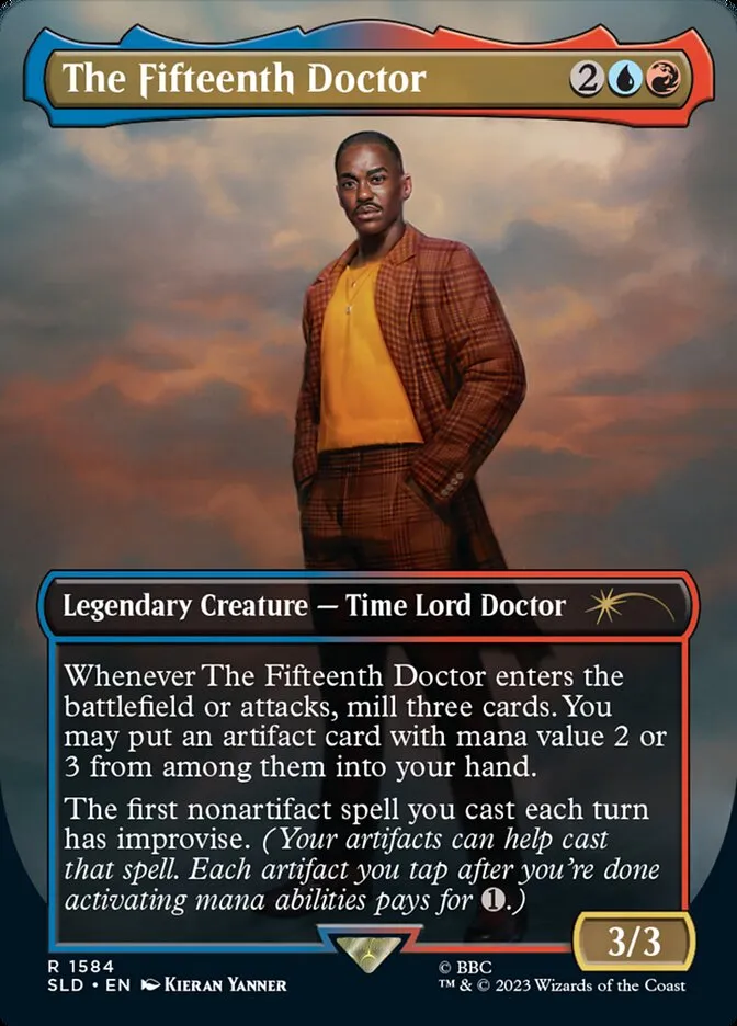 The Fifteenth Doctor Front Face