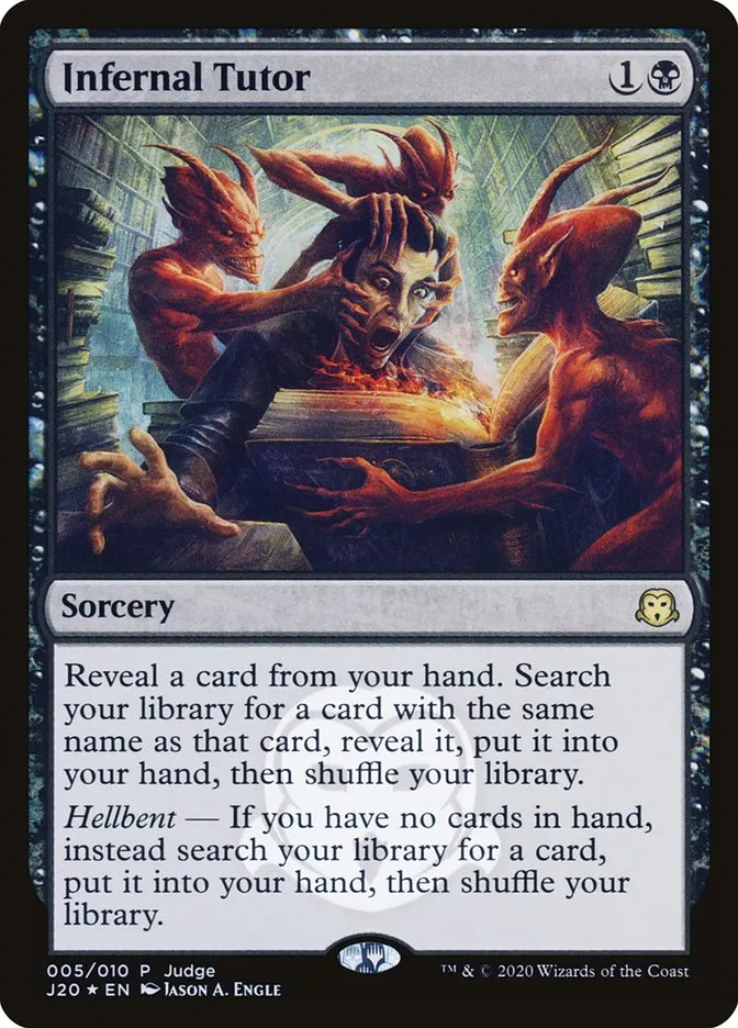 Infernal Tutor Front Face