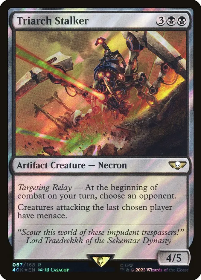 Triarch Stalker Front Face