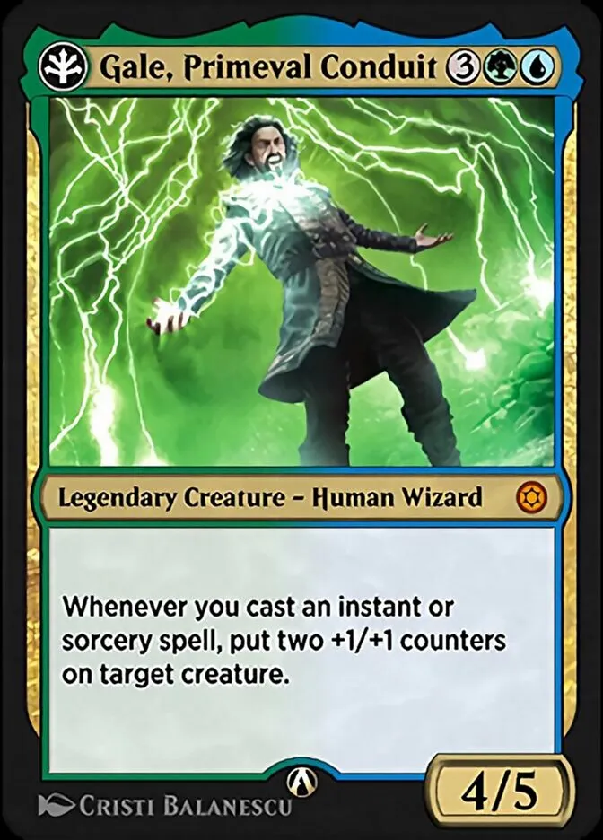 Gale, Primeval Conduit Front Face