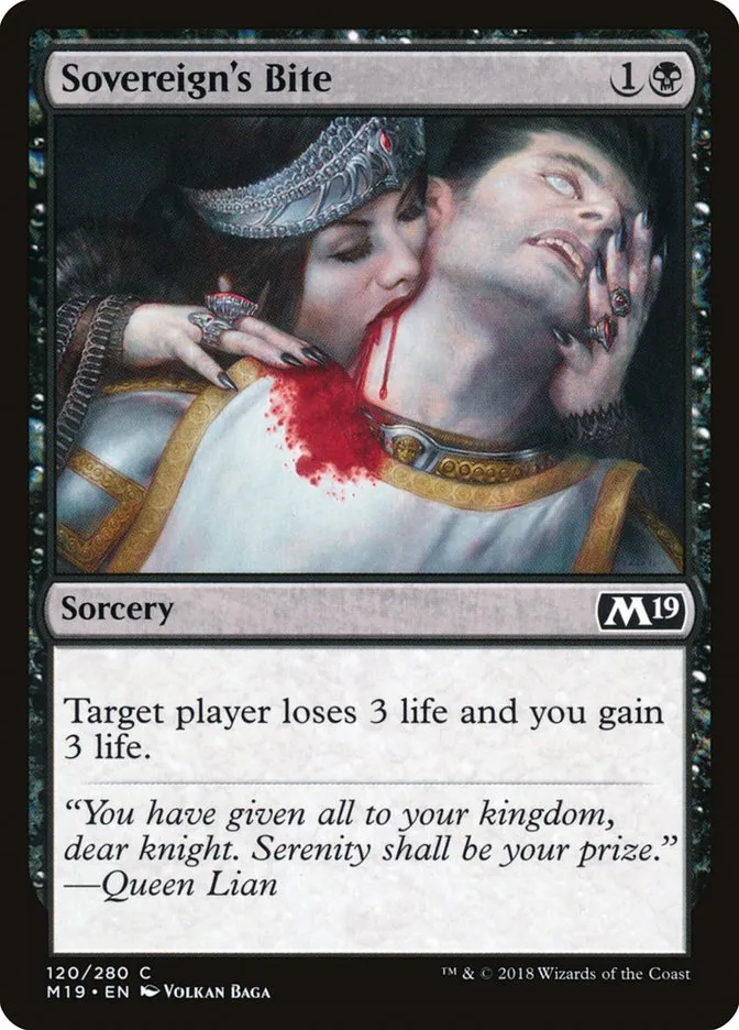 Sovereign's Bite Front Face