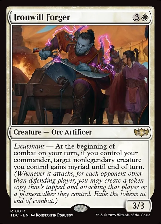 Ironwill Forger Front Face